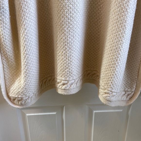 Lauren Ralph Lauren Cream Cowl Neck Sweater with Intricate Openwork - Picture 4 of 7